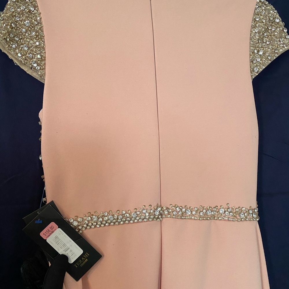 Light pink cocktail dress